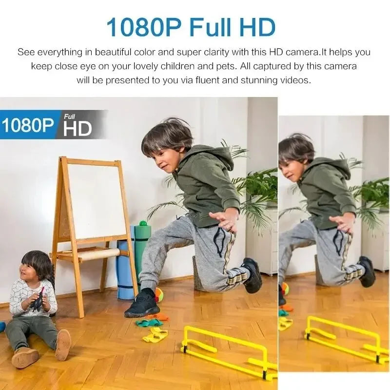 1080P HD Mini Camera Wifi Wireless HD Night Vision Camera Home X5 Remote Camera Kids Pet Safety Monitoring