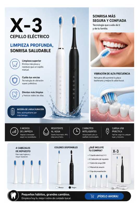Cepillo de Dientes Electrico
