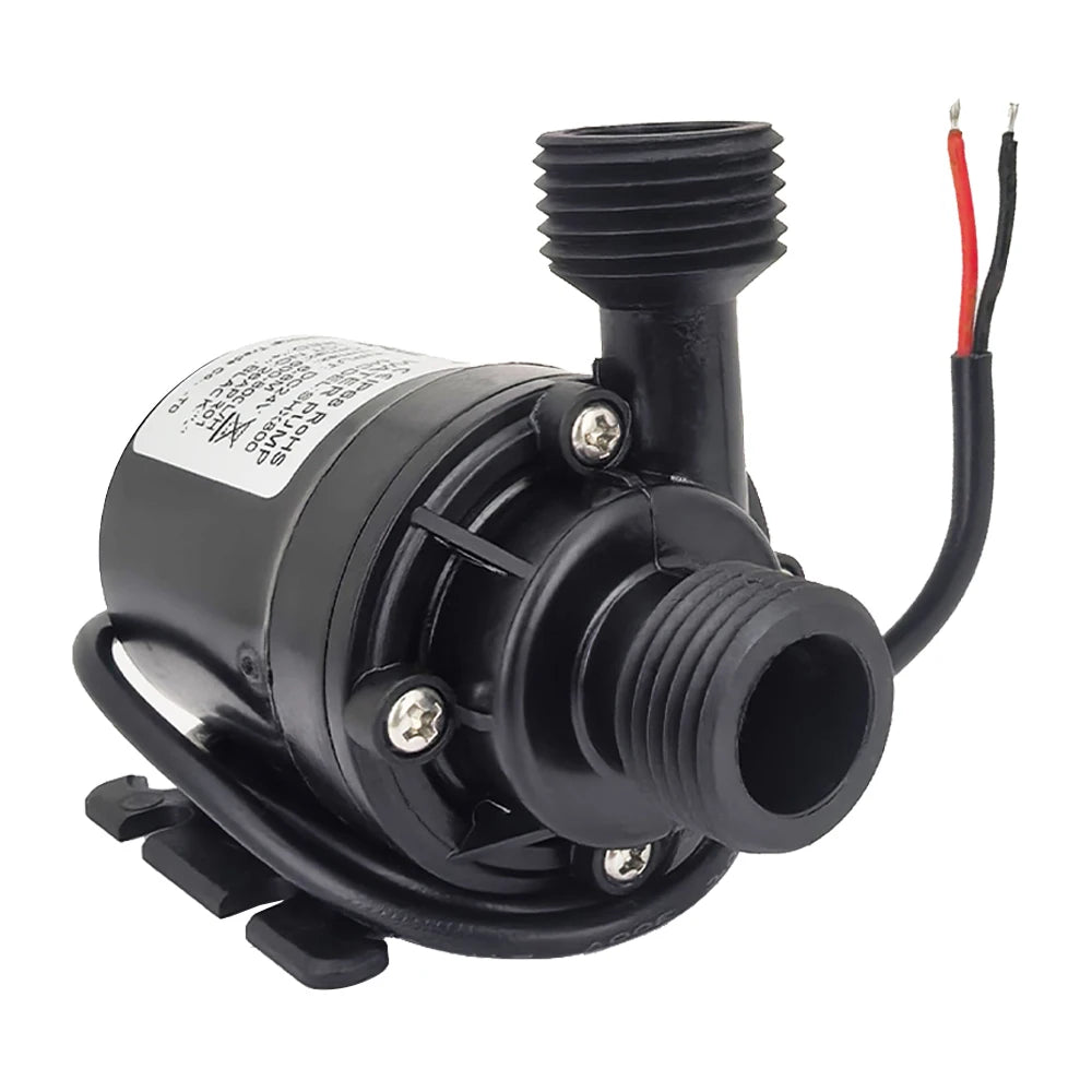 Mini DC12V/24V Brushless Submersible Water Pump for Aquariums, Ponds, and Fountains