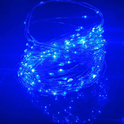 Waterproof USB LED Copper Wire Fairy Lights String - 10M & 20M Options for Christmas, Weddings, Parties, and Holiday Decor